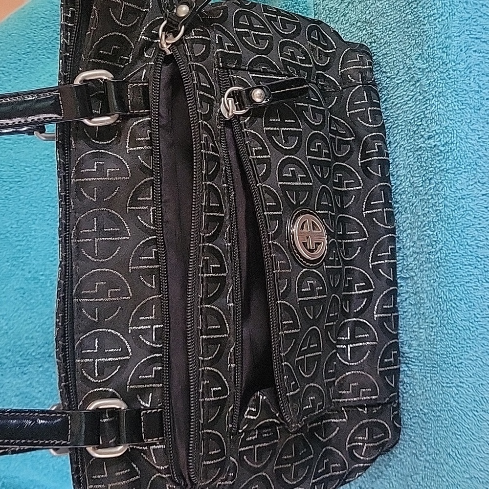 Giani Bernini Black Shoulder Bag - Picture 4 of 11